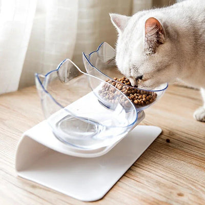 Double Feast Cat Bowl Stand