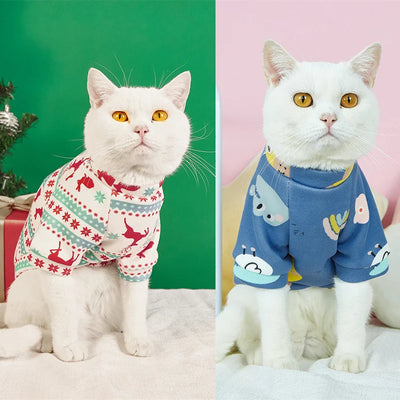 Cozy Cat Fleece Sweater