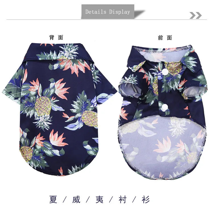 Tropical Vibes Dog Shirt