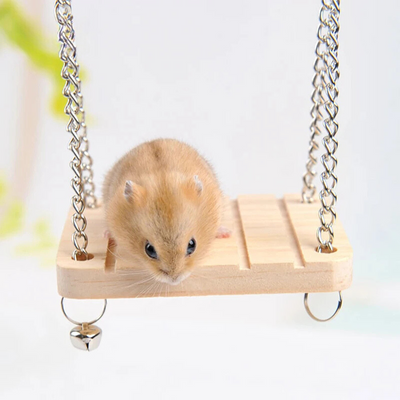 Wooden Swing For Small Pet