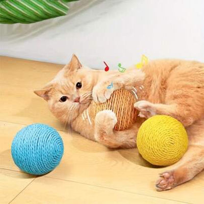 Handmade Ball Cat Toy