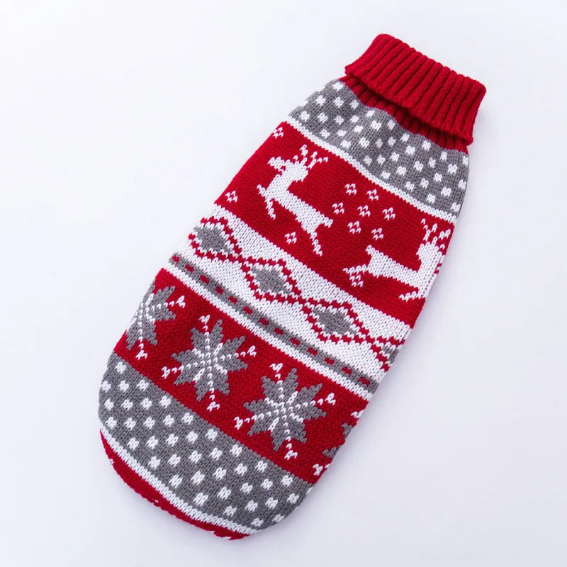Winter Stripes Dog Sweater