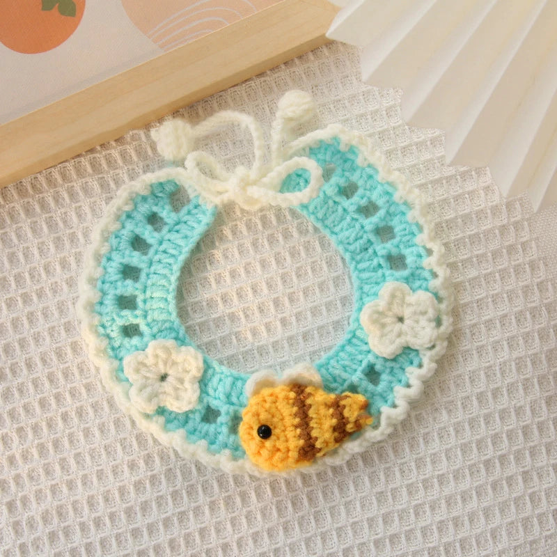 Handmade Dog Scarf Collar