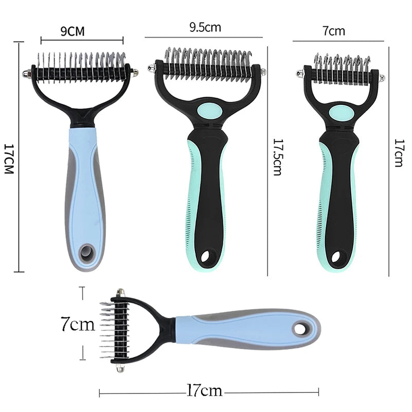 Pet Grooming Rake Comb