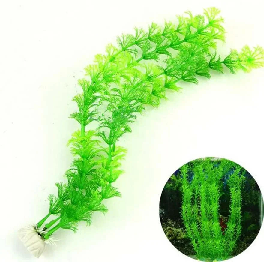 Plastic Plant Fish Tank Decor