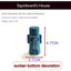 Fish House Aquarium Decor