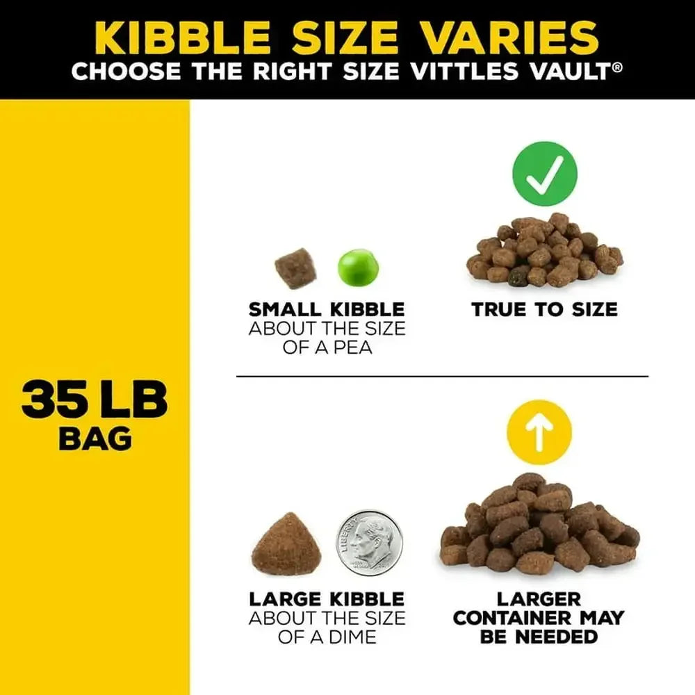 Grey Pet Food Storage