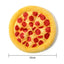 Plush Pizza Dog Toy