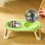 Foldable Cat Feeder Bowl