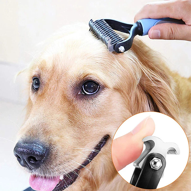 Pet Grooming Rake Comb