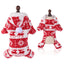 Warm Christmas Dog Pajamas