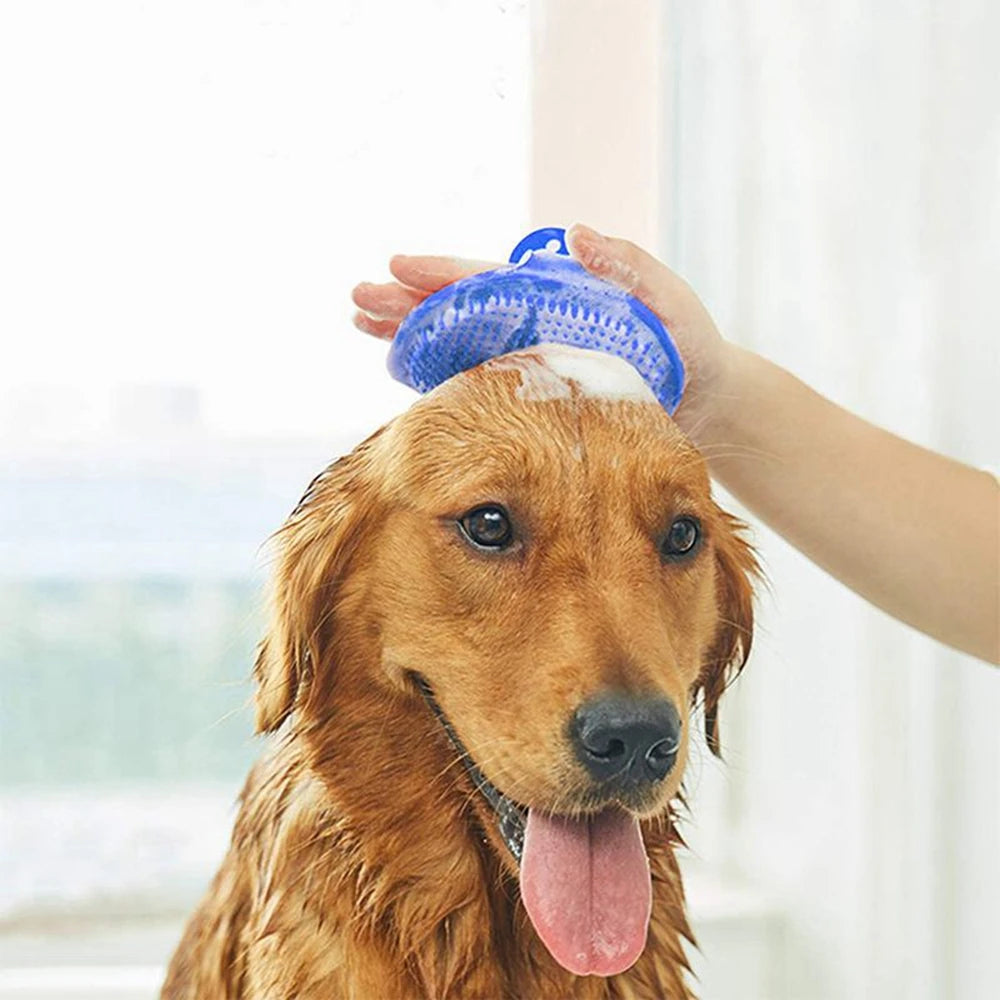 PawSoothe Rubber Bath Brush