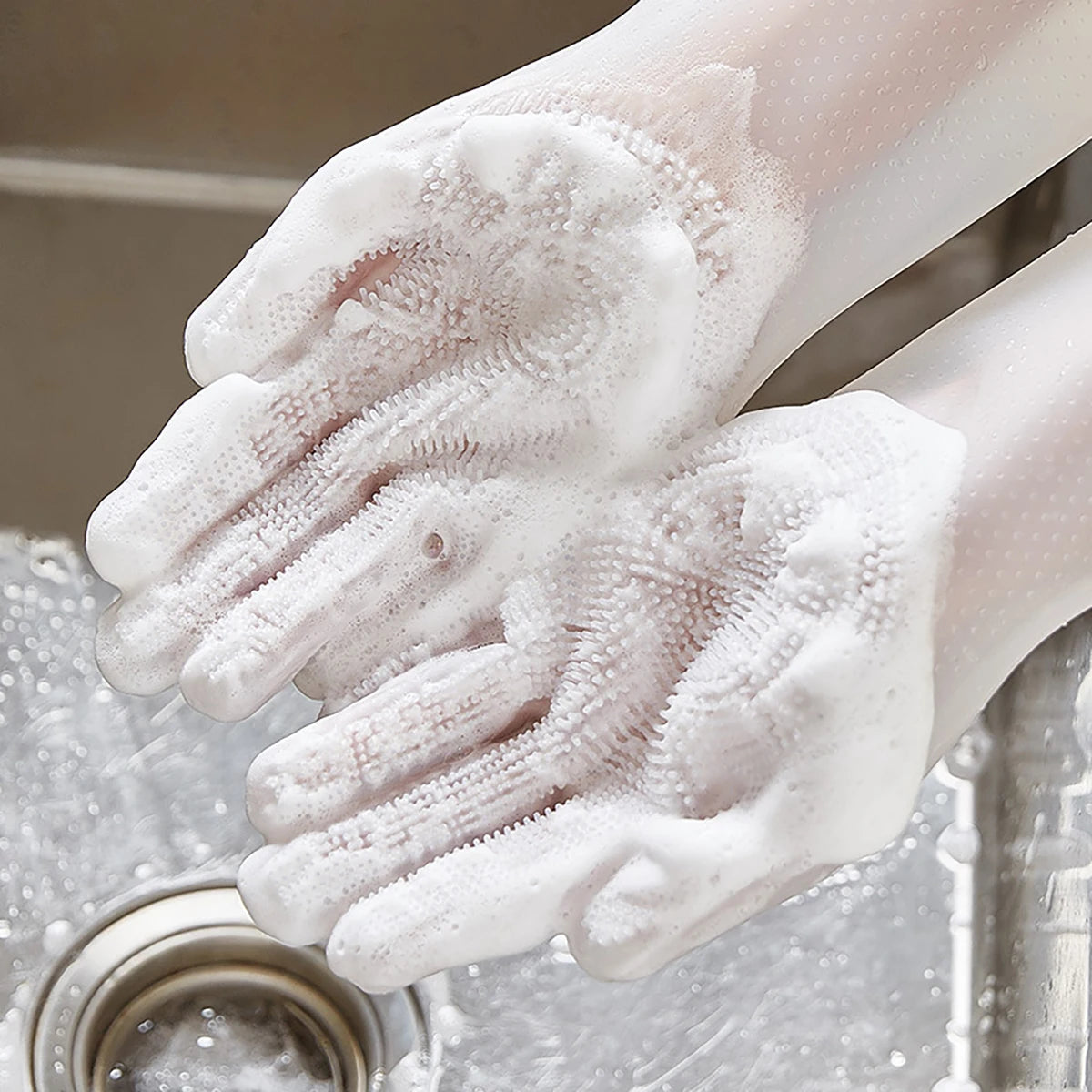 Durable Pet Grooming Gloves