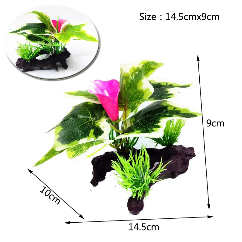 Artificial Fish Tank Plants