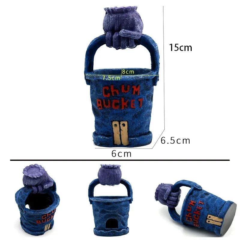 Fish House Aquarium Decor