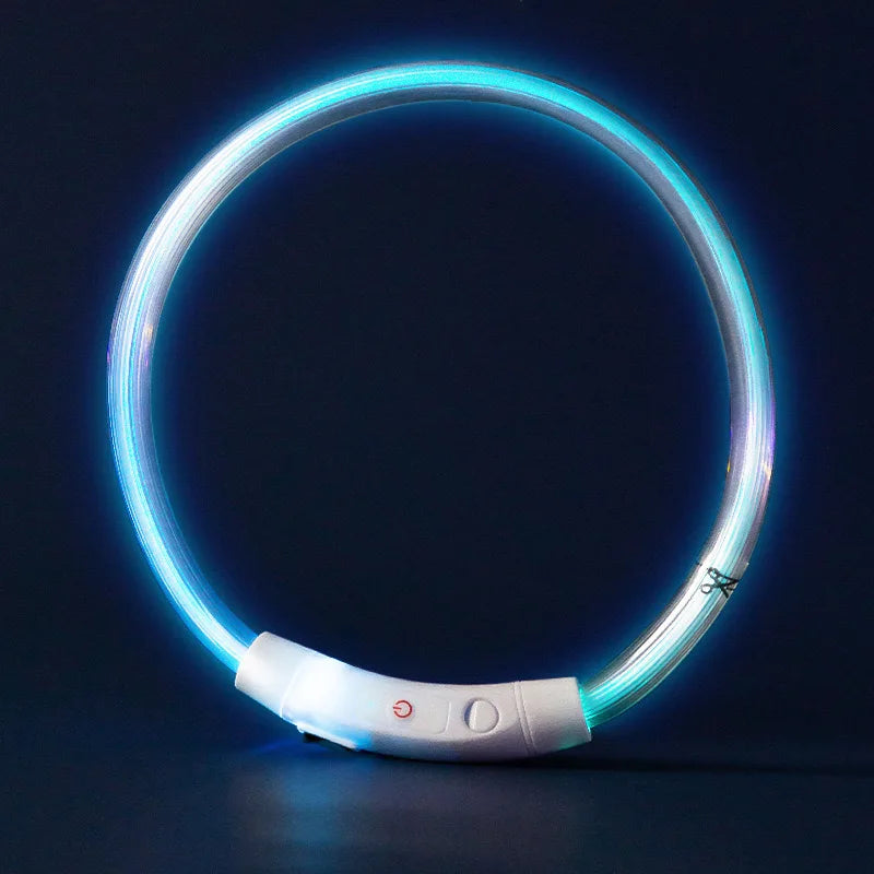 طوق ضوء LED للكلاب
