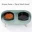 Adjustable Double cat Feeder