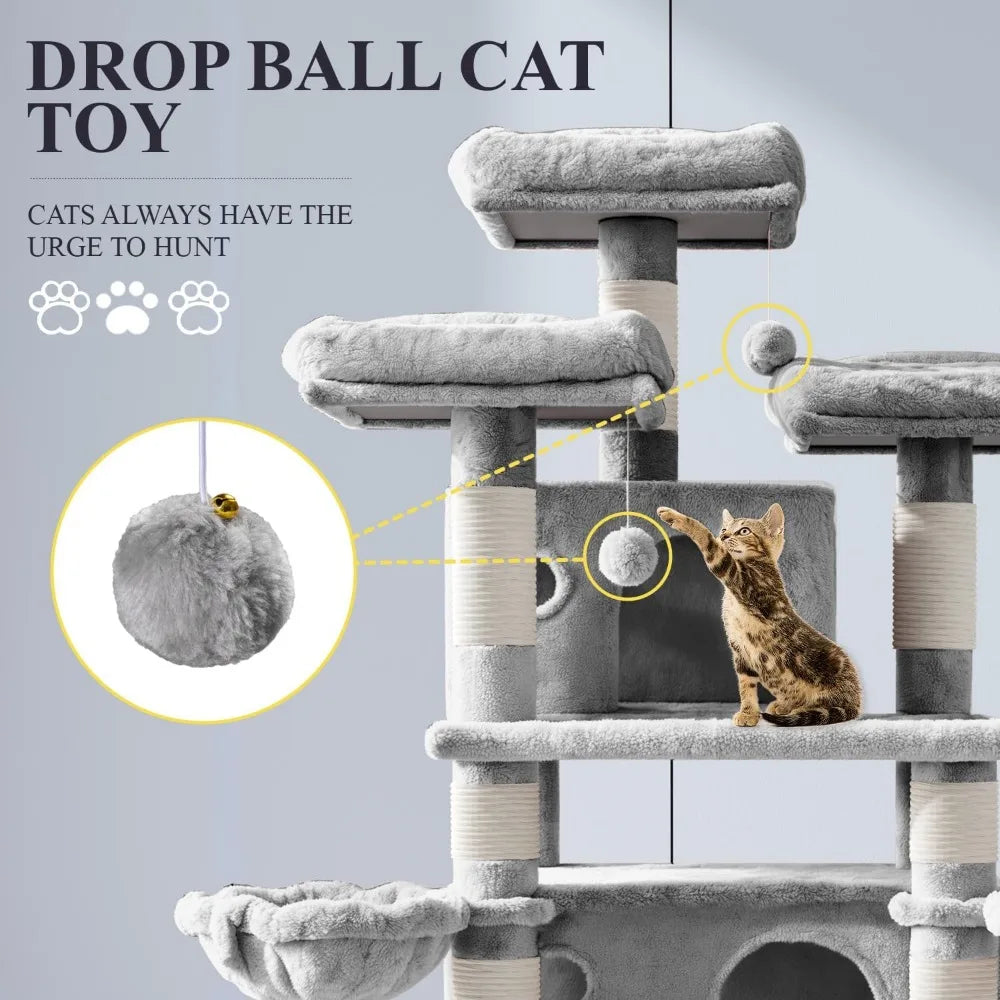 Multi-Level Cat Tree with Condo