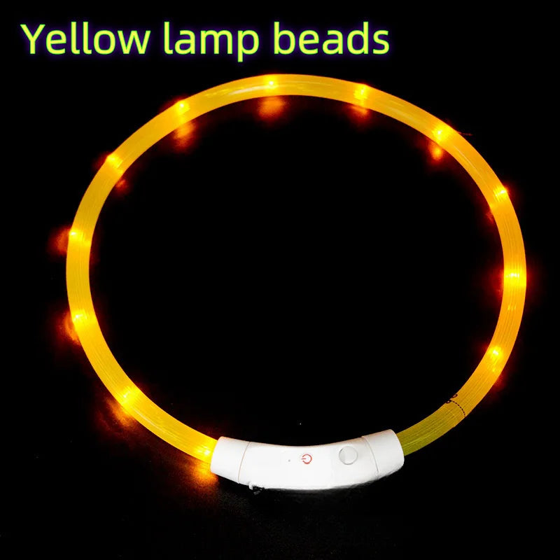 طوق ضوء LED للكلاب