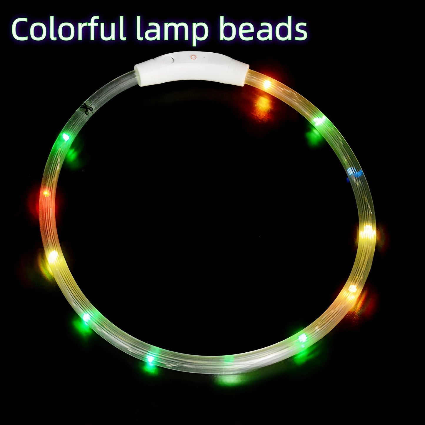 طوق ضوء LED للكلاب