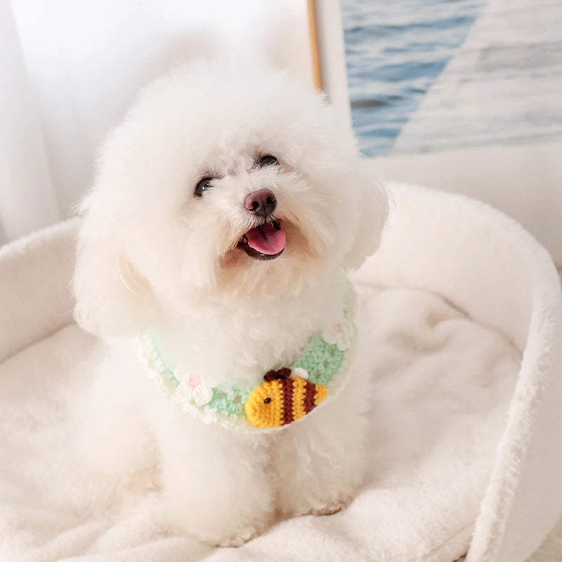 Handmade Dog Scarf Collar