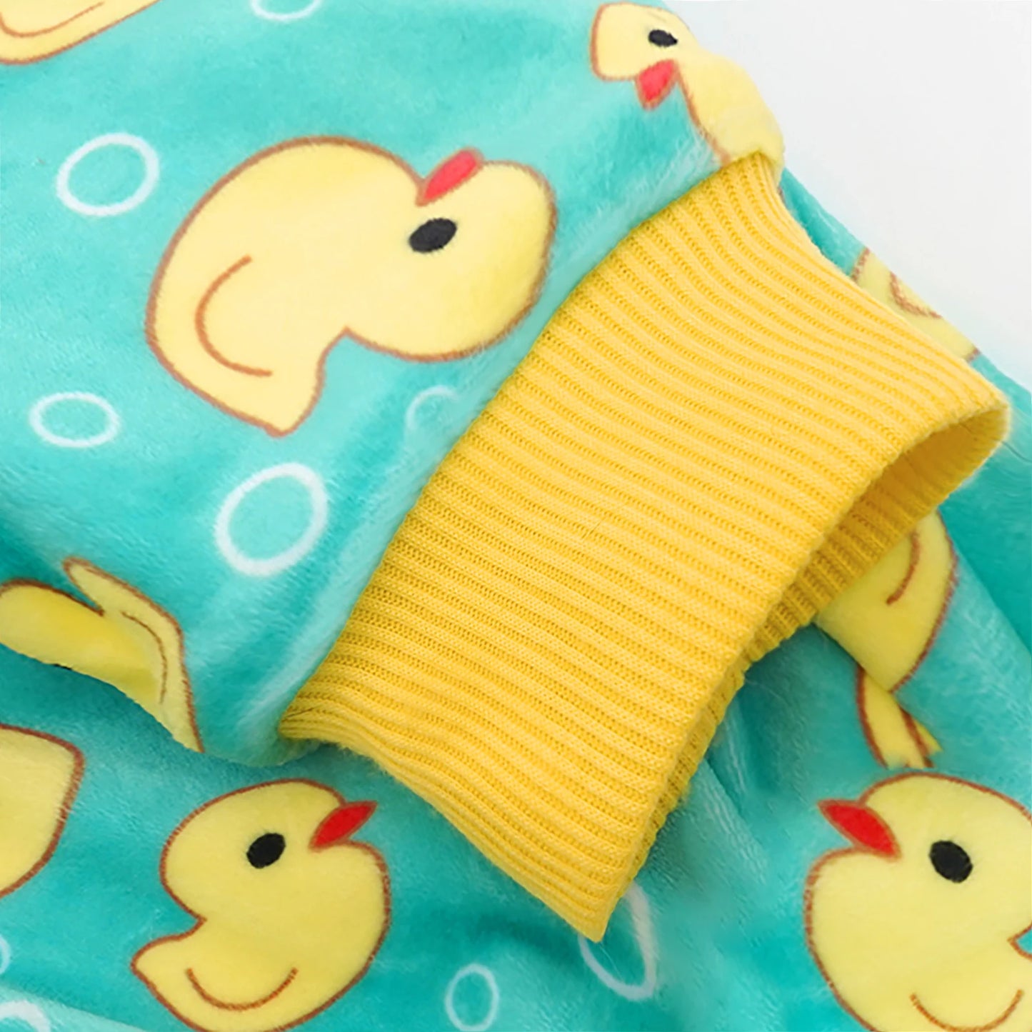 Yellow Duck Pajamas for Dogs