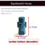 Fish House Aquarium Decor