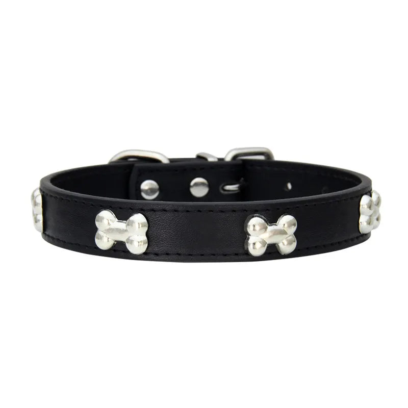 Dog Collar with Bone