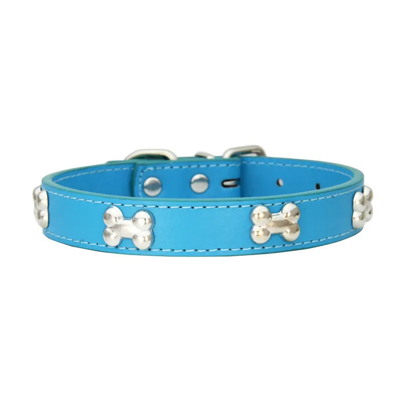Dog Collar with Bone