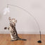 Interactive Cat Toy Wand with Suction Cup