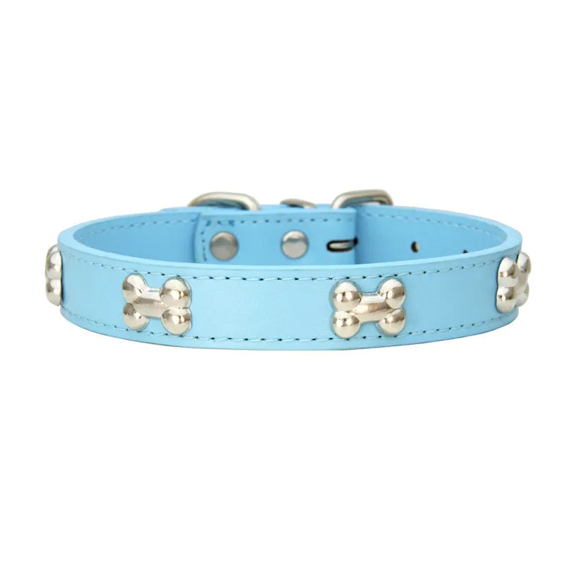 Dog Collar with Bone
