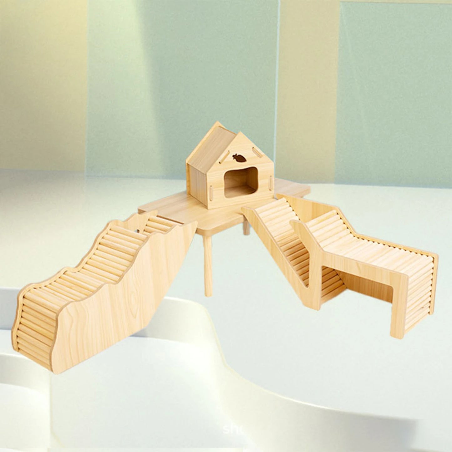 Hamster Wooden Hideout