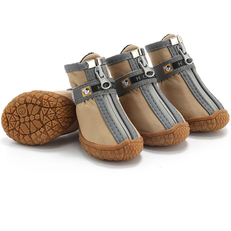 Protective Plush Dog Boots