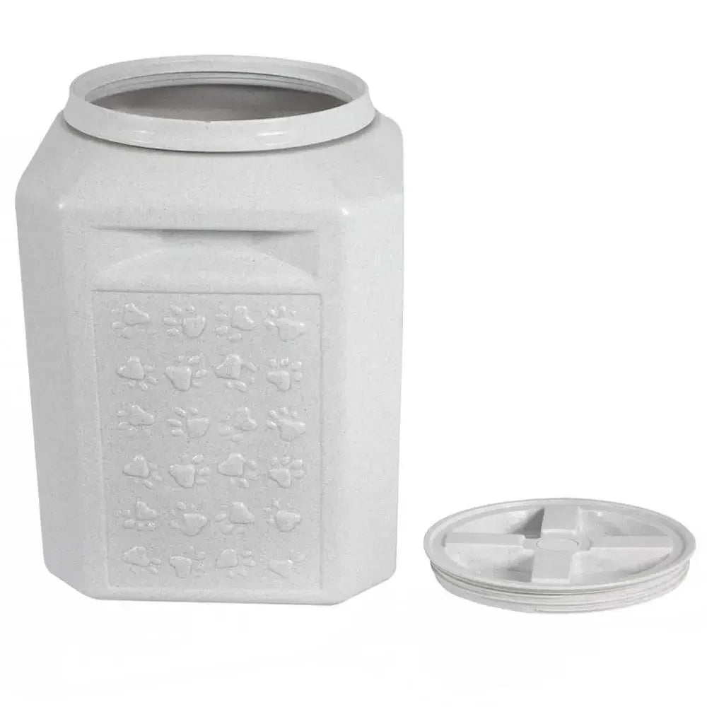 Grey Pet Food Storage