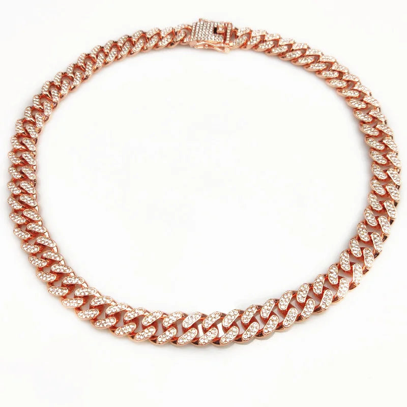 Luxury Gold Dog Chain Collar