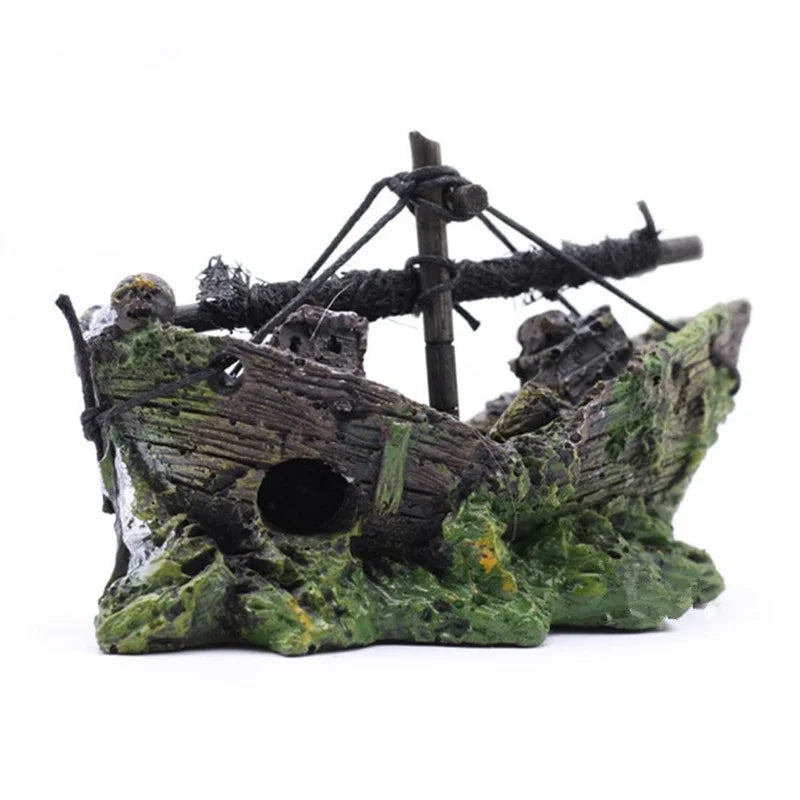 Wrecked Ship Décor