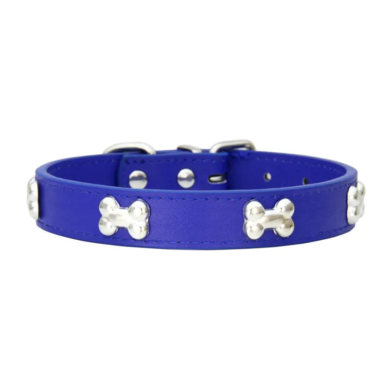 Dog Collar with Bone