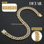 Luxury Gold Dog Chain Collar