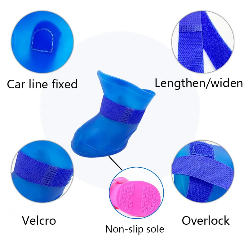 Waterproof Pet Rain Shoes