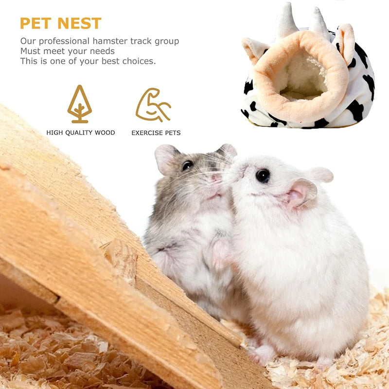 Hamster Soft Warm Velvet  Bed