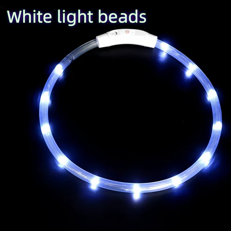 طوق ضوء LED للكلاب