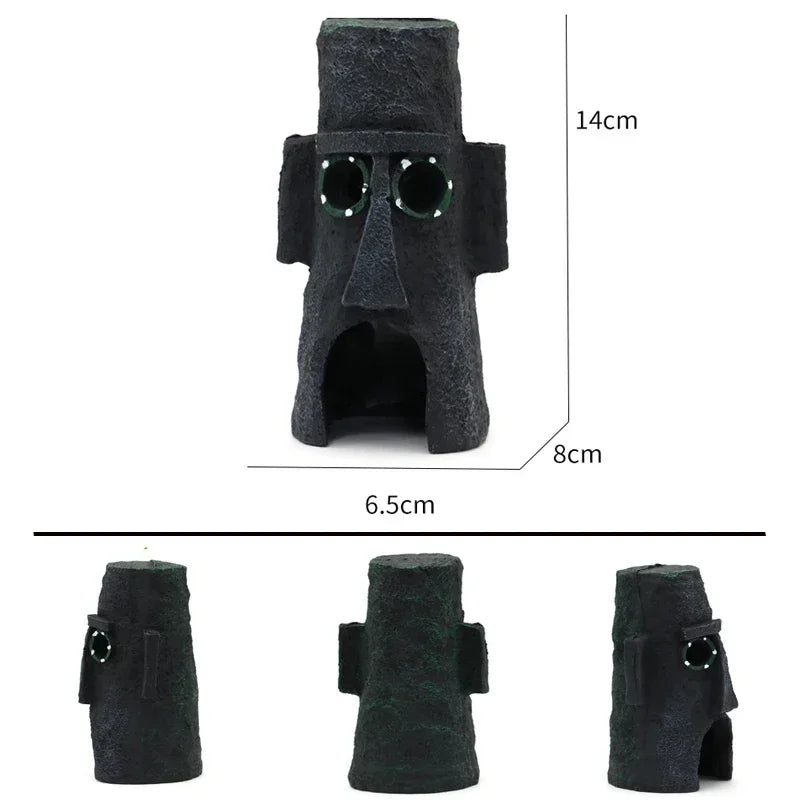 Fish House Aquarium Decor