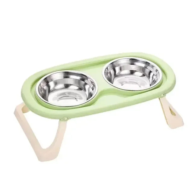 Foldable Cat Feeder Bowl