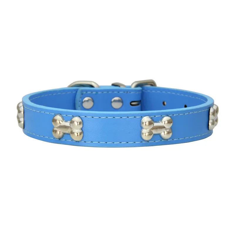 Dog Collar with Bone
