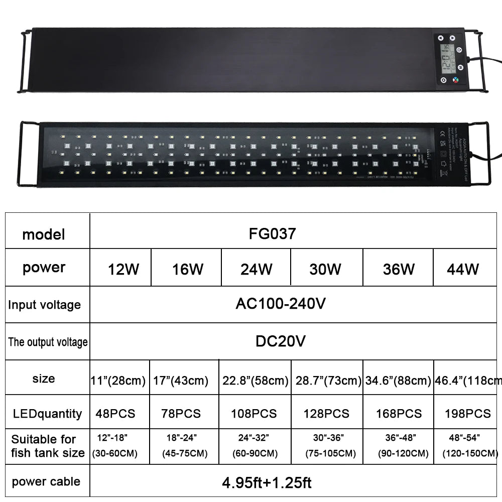 Aquarium LED Fixture