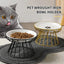 Pet Ceramic Bowl with Rack