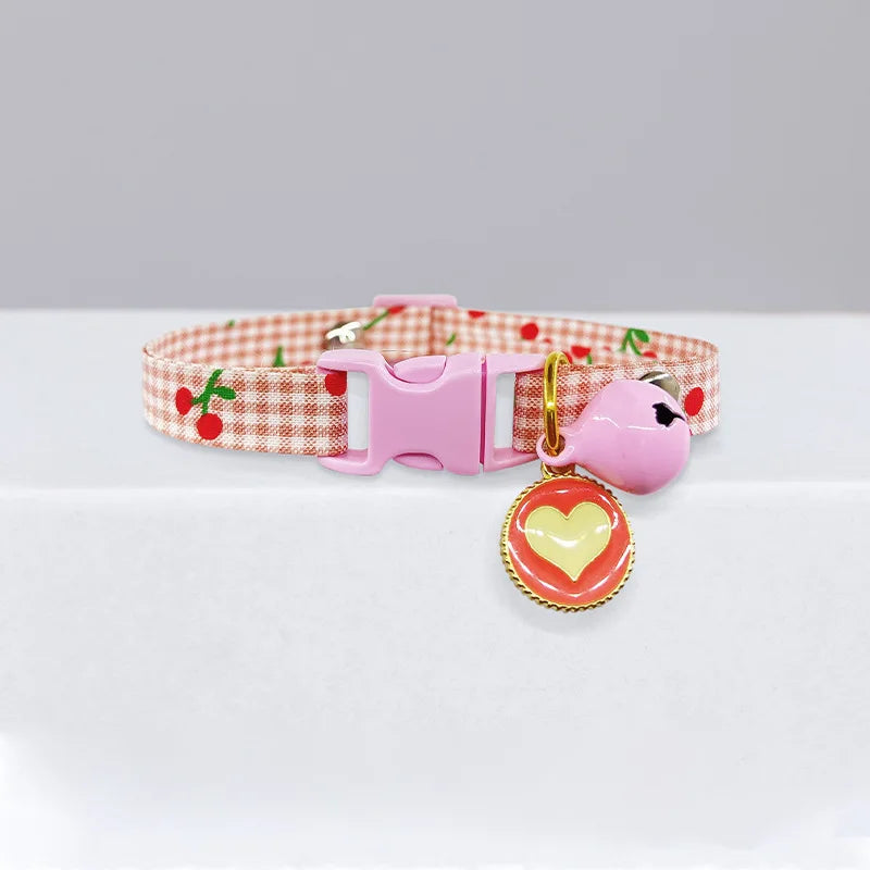 Avocado Pendant Cat Collar