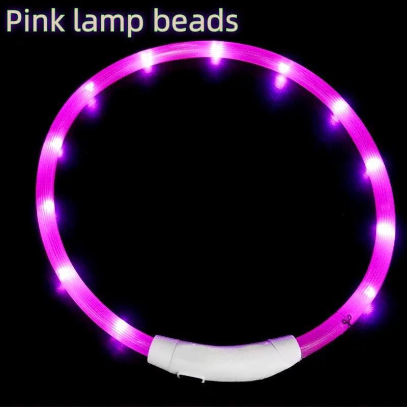 طوق ضوء LED للكلاب