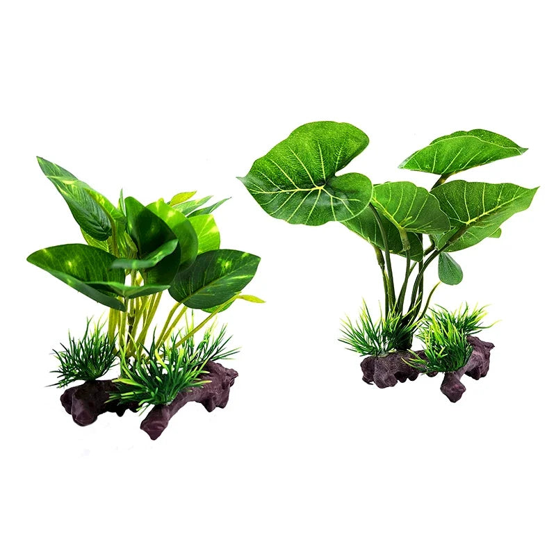 Artificial Fish Tank Plants