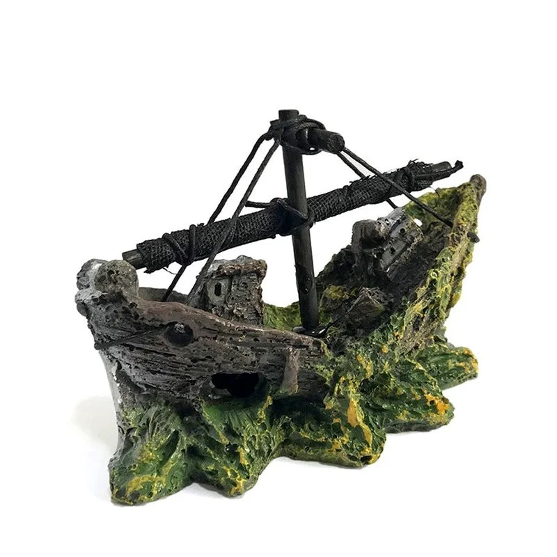 Wrecked Ship Décor